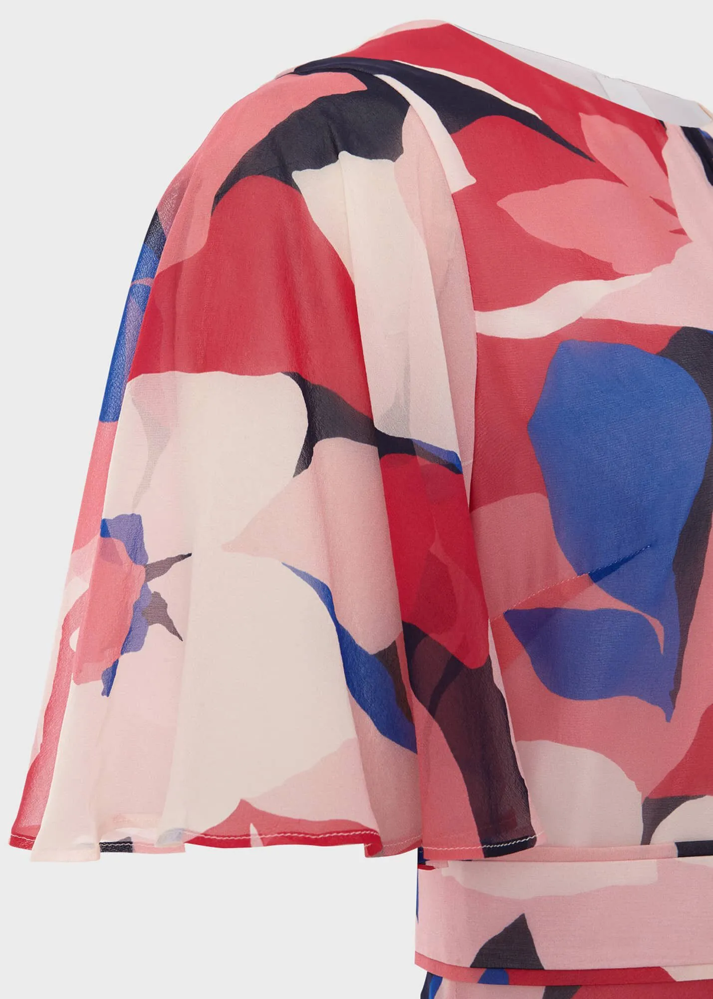Freya Silk Dress 0124/5815/3793l00 Navy-Pink-Multi