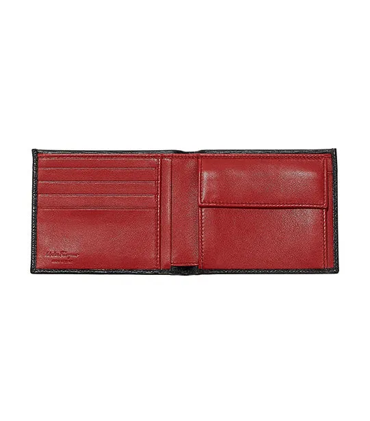 Gancini Wallet with Coin Pocket Black