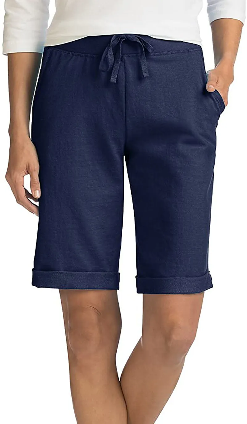 Hanes Women's French Terry Bermuda Short