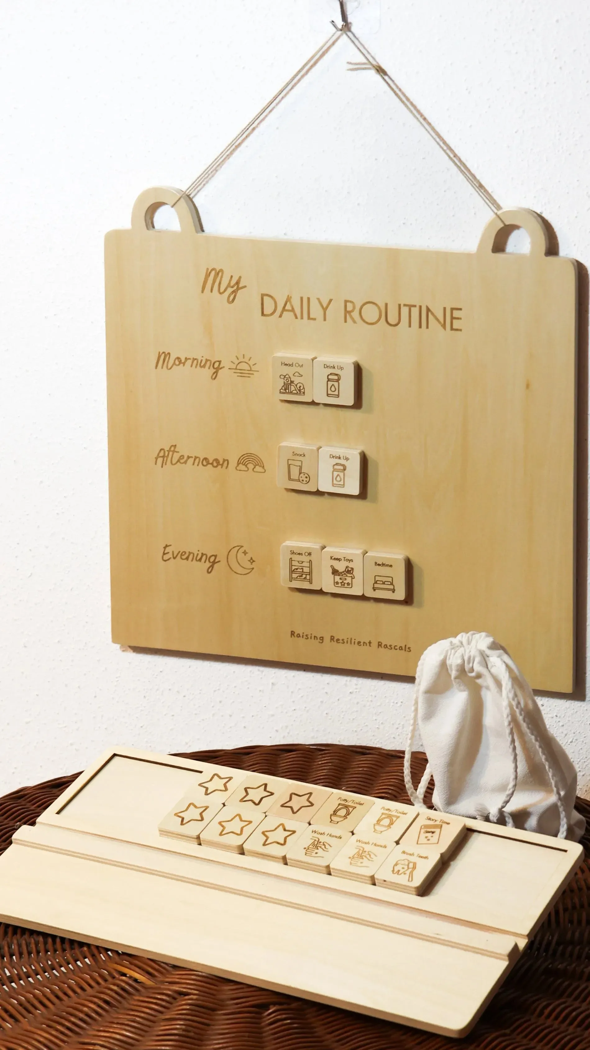 Hi Buy Mama - Buzzy Bear Daily Routine Board