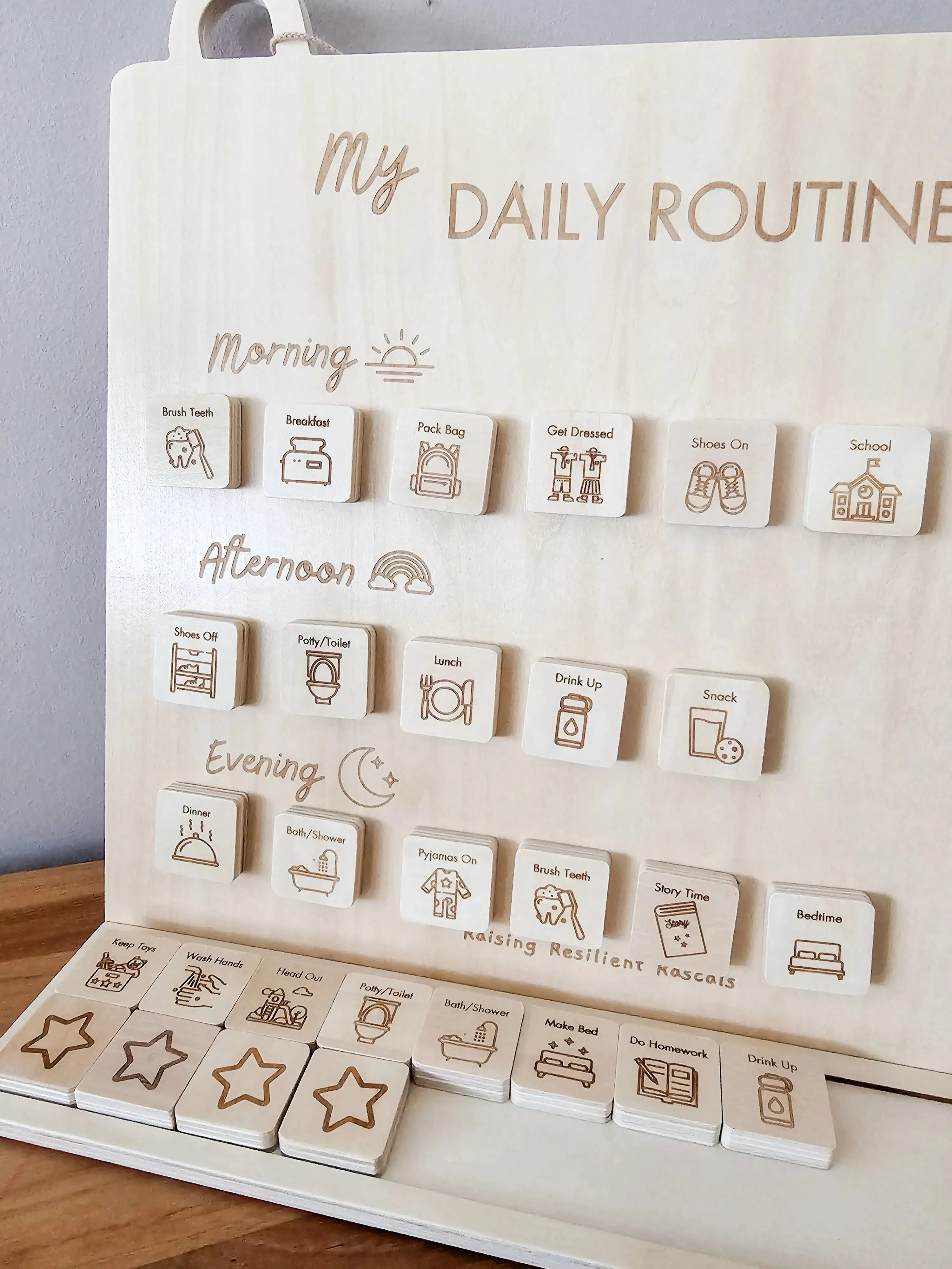 Hi Buy Mama - Buzzy Bear Daily Routine Board
