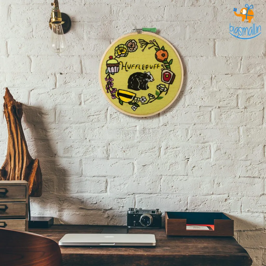 Hogwarts House Embroidery Hoop Art - Harry Potter