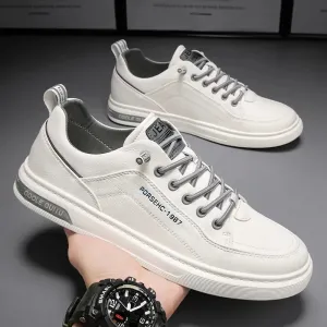 Ilooove New Shoes for Men  Comfortable Flat Men's Casual Shoes Outdoor Wild Men's Sneakers High End Fashion One Pedal Dress Shoes Male
