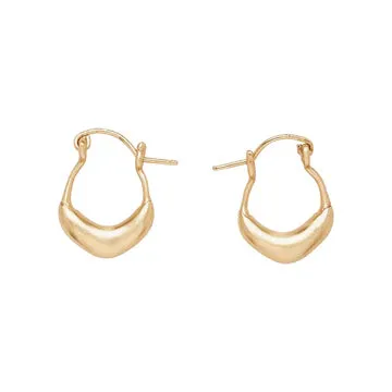 Julie Cohn Bronze Viking Hoops