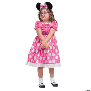Kids Pink Disney Minnie Mouse Adaptive Costume - Medium 7-8