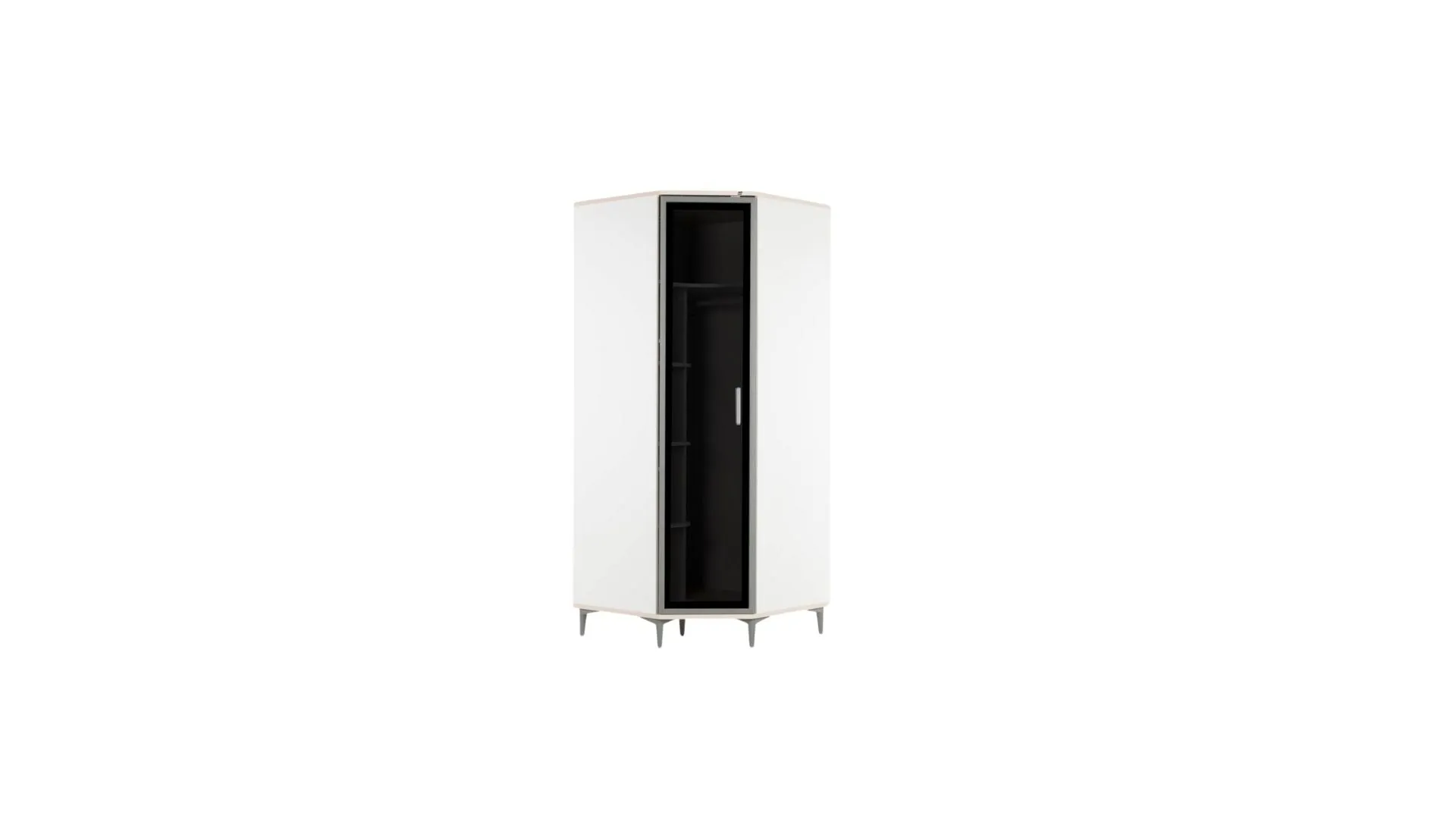 Leo Wardrobe Corner Door