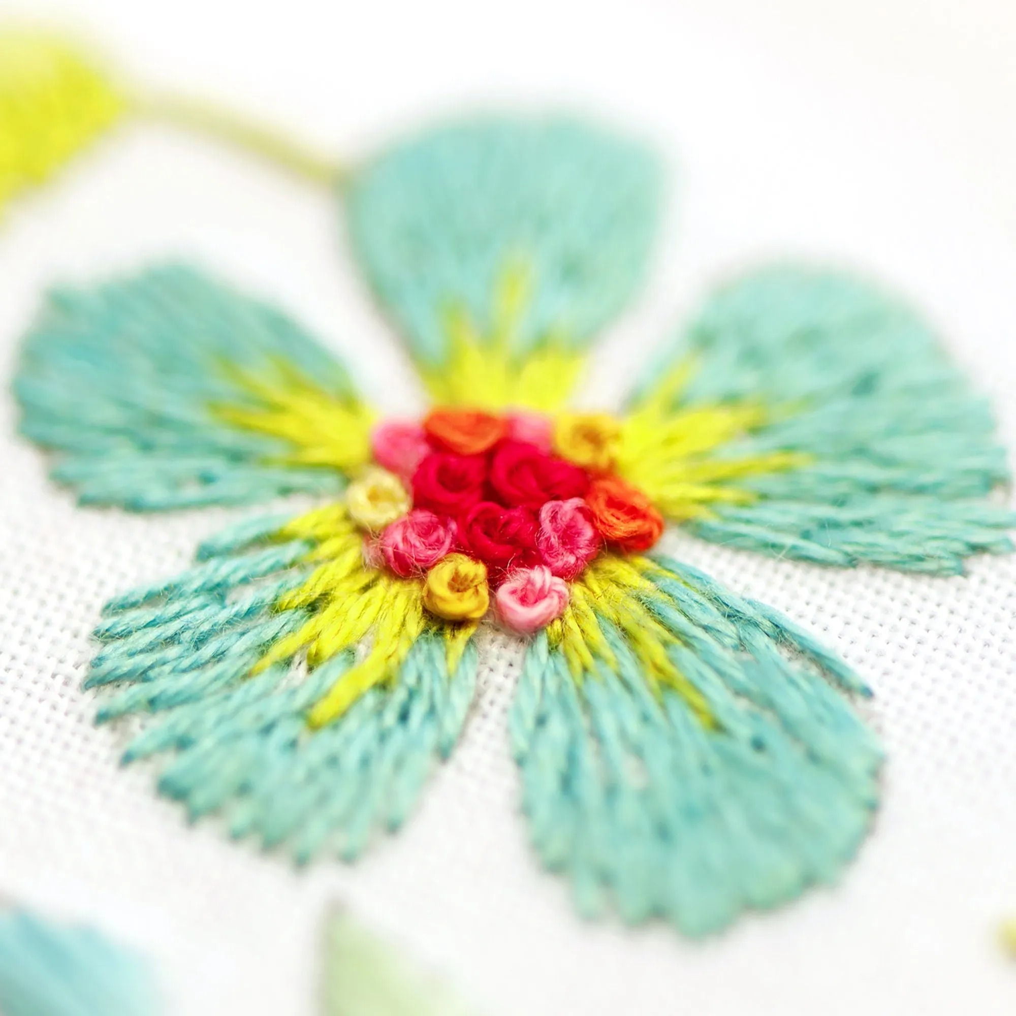 Life And Tiny Miracles Embroidery PDF Pattern - White