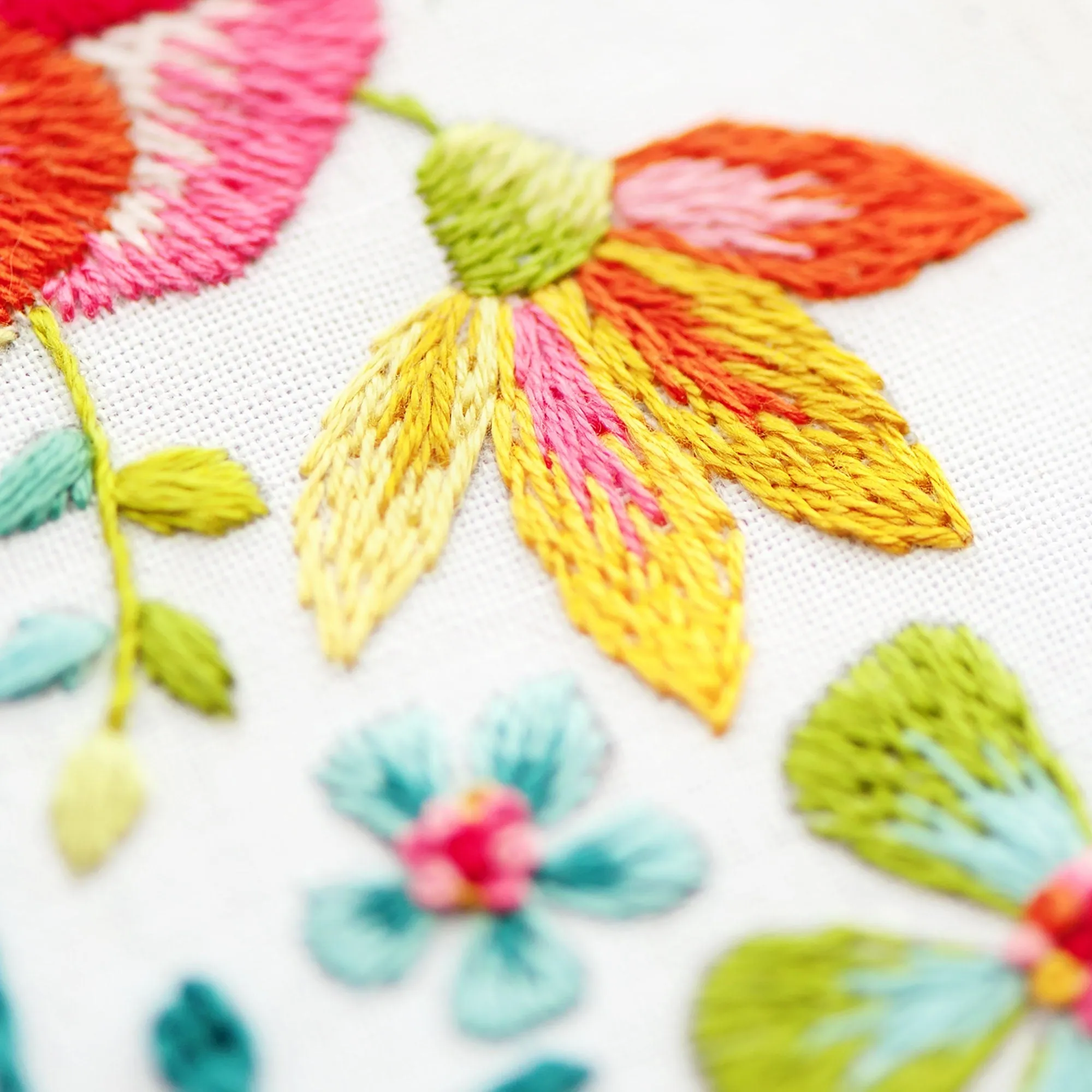 Life And Tiny Miracles Embroidery PDF Pattern - White