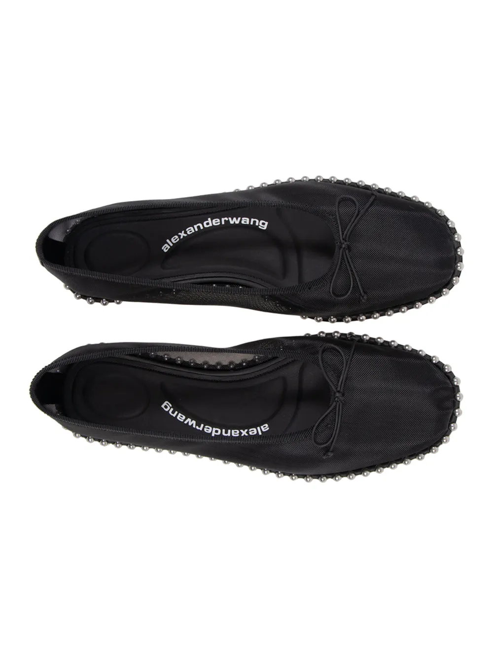 Lina Ballchain Flat (Black)