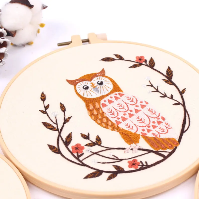 Love Animals  Morden Hand Embroidery Kit 20cm