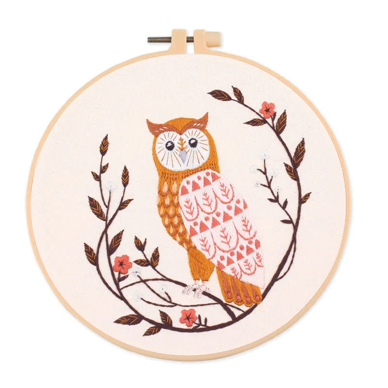 Love Animals  Morden Hand Embroidery Kit 20cm