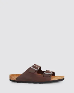MANNIX SANDALS BROWN LEATHER
