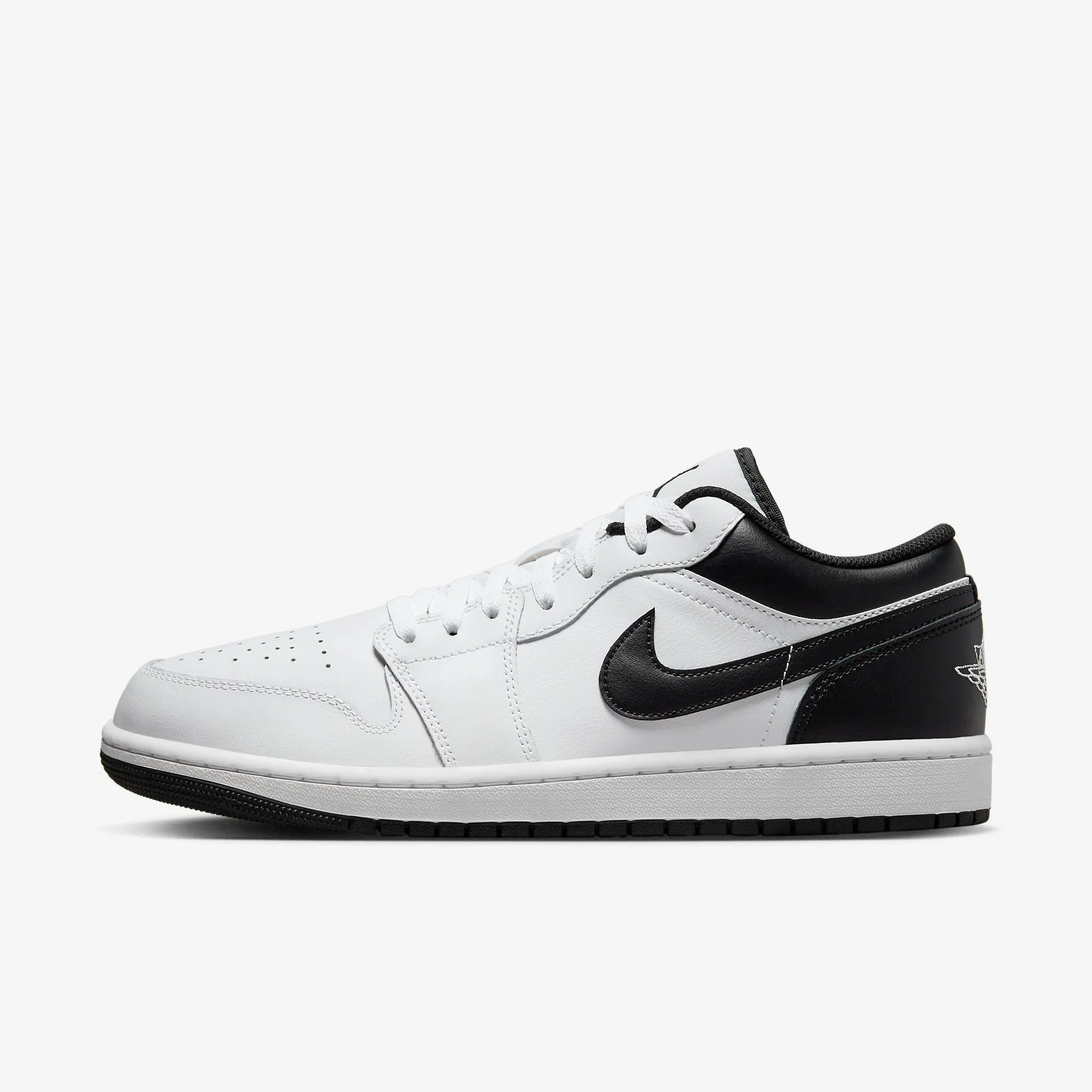 Men's Air Jordan 1 Low "White Black" (553558-132)