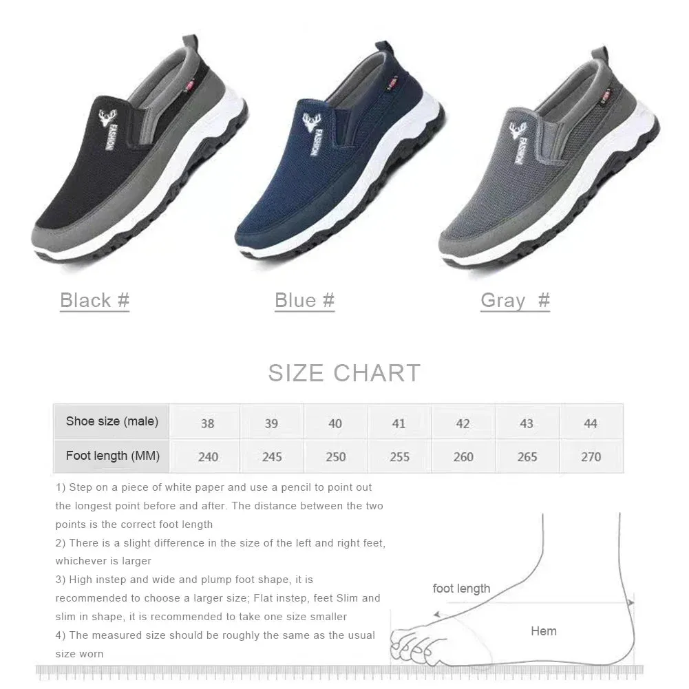 Men's Breathable Orthopedic Shoes  Outdoor Activity Walking, Running, Hiking Uniform