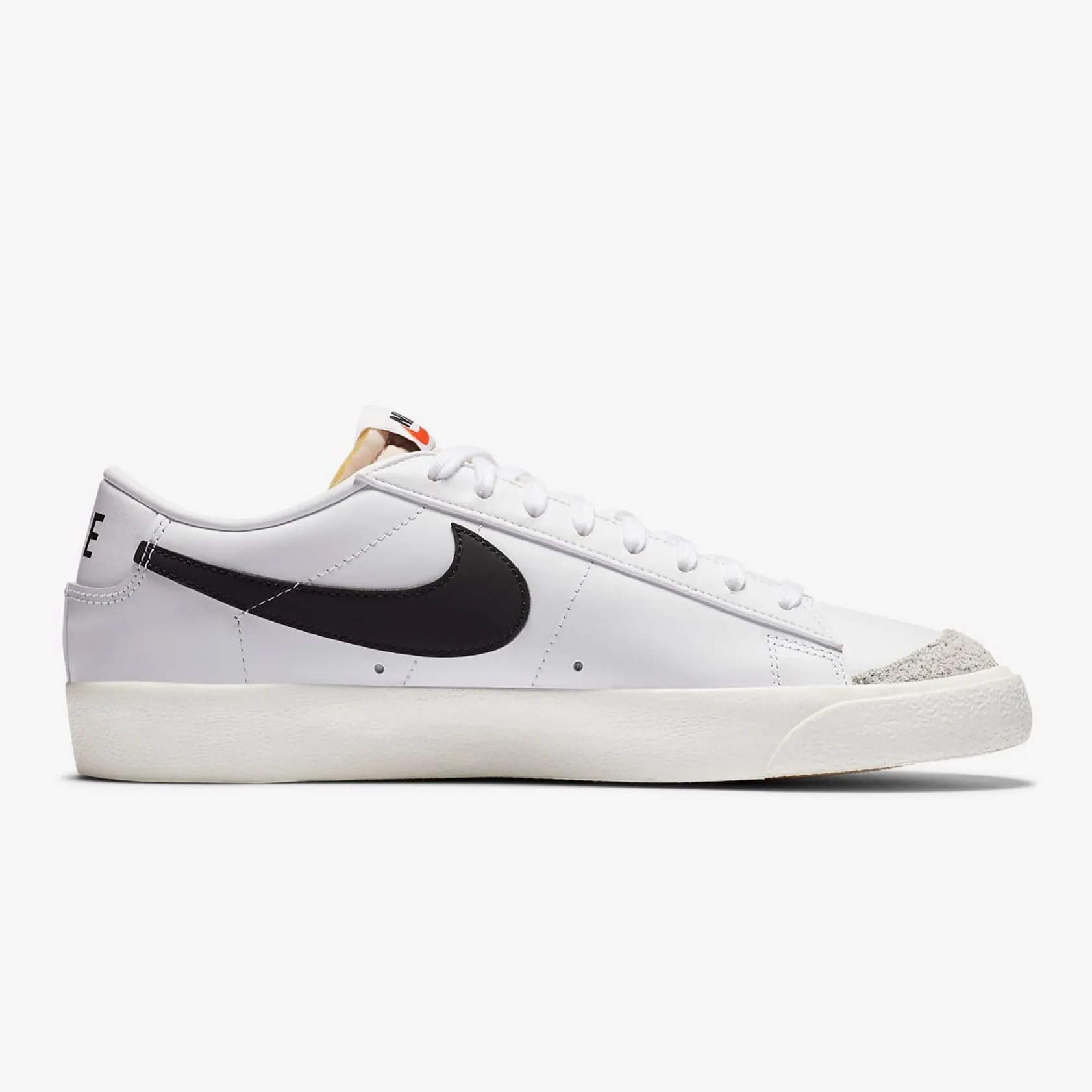 Men's Nike Blazer Low '77 Vintage (White/Sail/Black)(DA6364-101)