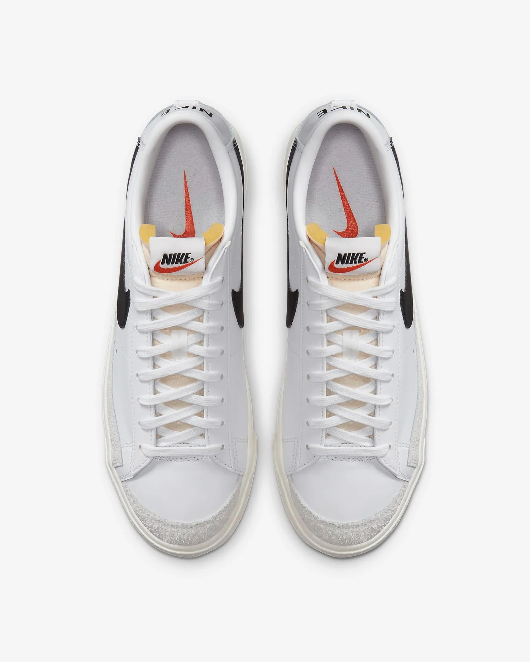 Men's Nike Blazer Low '77 Vintage (White/Sail/Black)(DA6364-101)