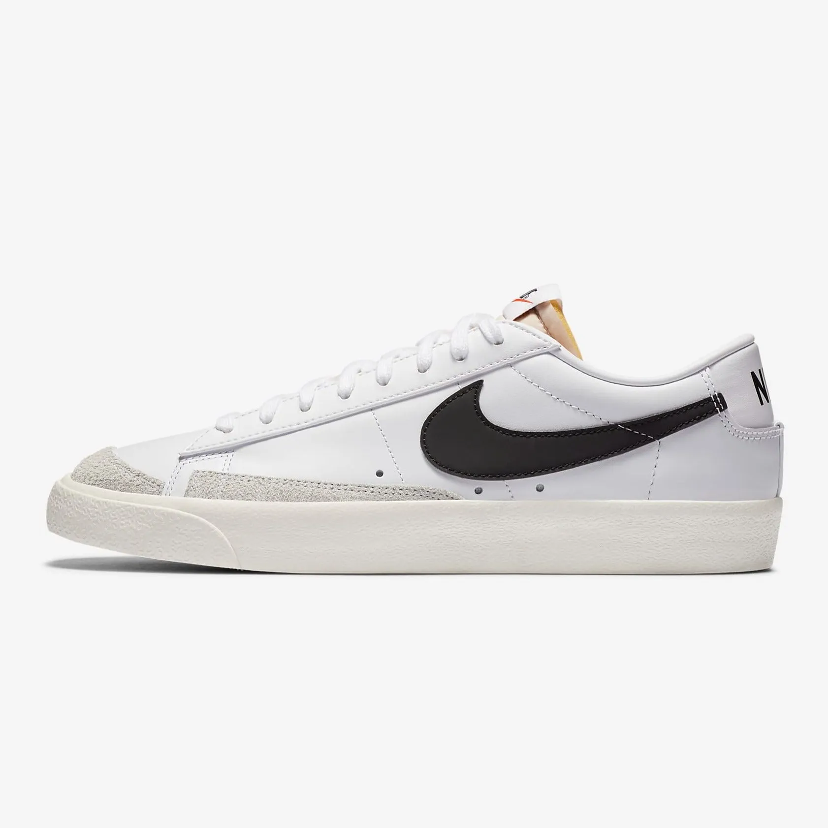 Men's Nike Blazer Low '77 Vintage (White/Sail/Black)(DA6364-101)