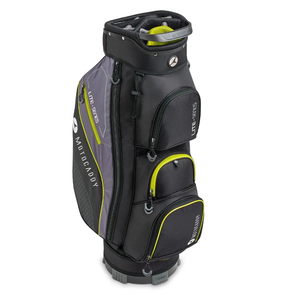 Motocaddy Lite Series Golf Cart Bag 2024 - Black Lime
