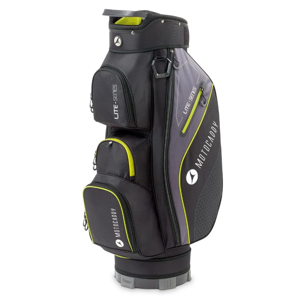 Motocaddy Lite Series Golf Cart Bag 2024 - Black Lime