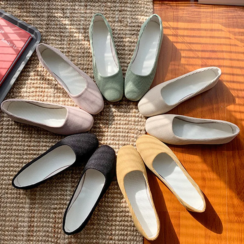 Mugrs™ Square Toe V-Cut Flats (Mugrs 2.0)