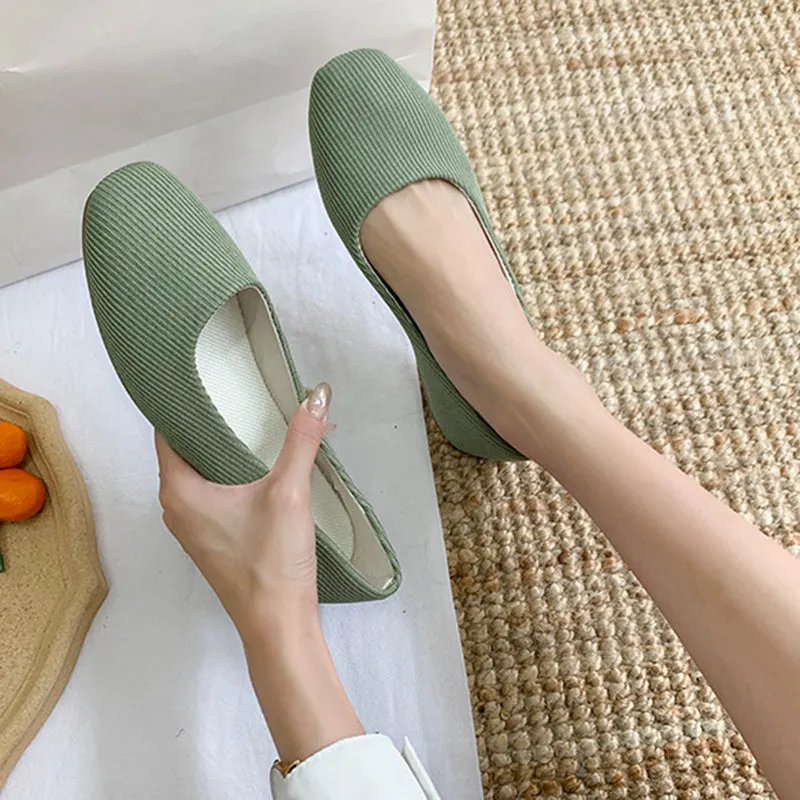 Mugrs™ Square Toe V-Cut Flats (Mugrs 2.0)