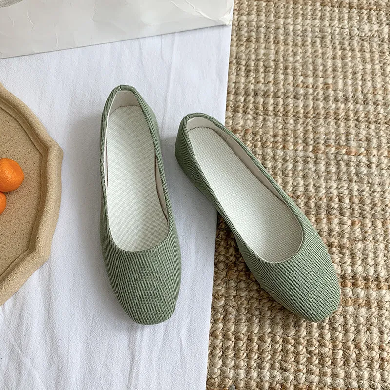 Mugrs™ Square Toe V-Cut Flats (Mugrs 2.0)