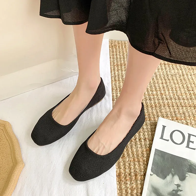 Mugrs™ Square Toe V-Cut Flats (Mugrs 2.0)