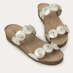 NAOT Hailey Sandal - Gold Radiant Leather