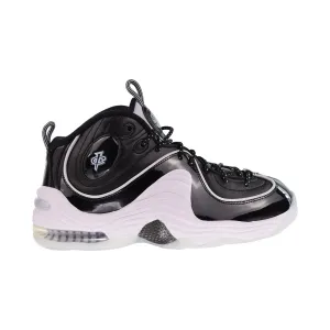 Nike Air Penny 2 Football Men's Shoes Black Patent-Multi Color-Grey