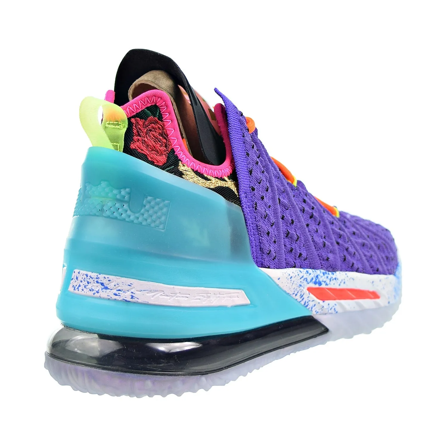 Nike Lebron 18 "Best 10-18" Men's Shoes Psychic Purple-Multi-Color-Black