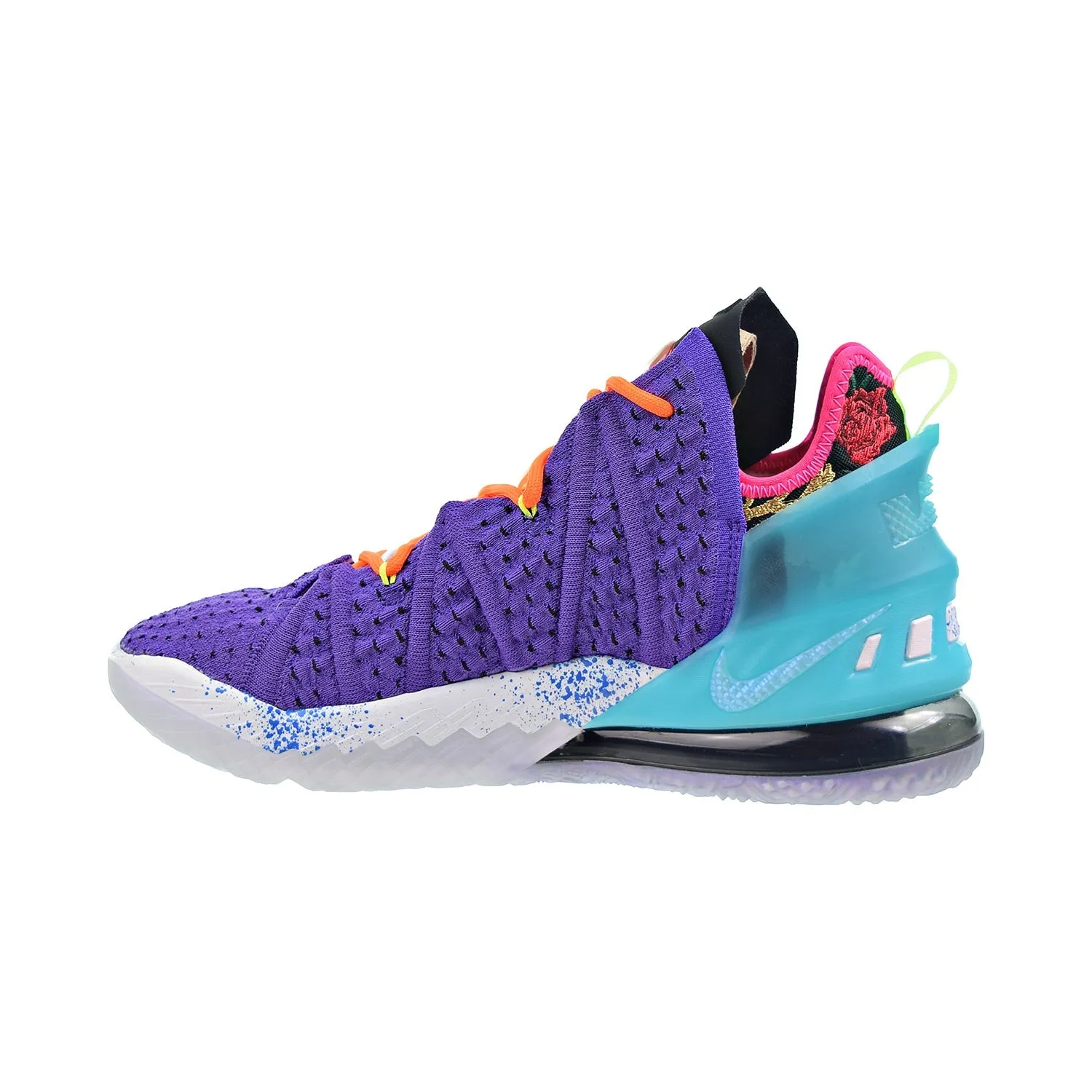 Nike Lebron 18 "Best 10-18" Men's Shoes Psychic Purple-Multi-Color-Black