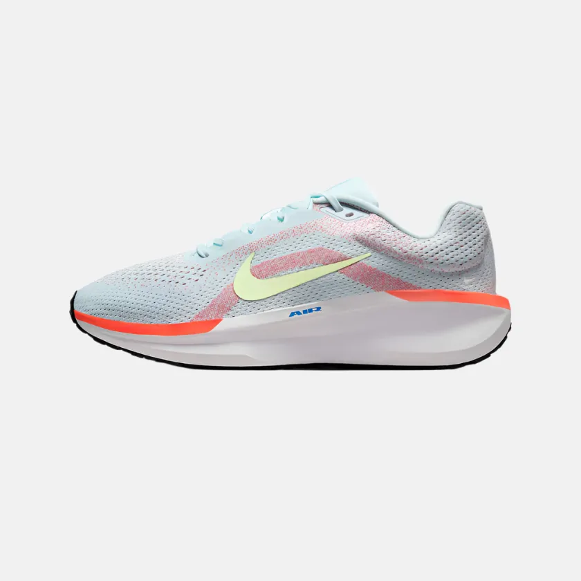 Nike Winflo 11 Men's Road Running Shoes -Glacier Blue/Bright Crimson/Sail/Barely Volt