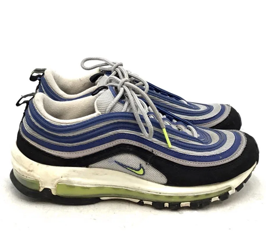 Nike Women's Air Max 97 DQ9131-400 White Blue Low-Top Athletic Shoes - Size 9