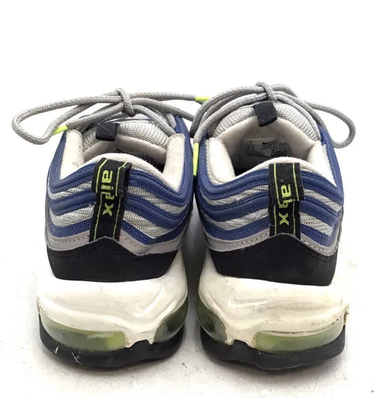 Nike Women's Air Max 97 DQ9131-400 White Blue Low-Top Athletic Shoes - Size 9