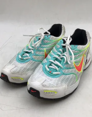 Nike Women's Air Max Torch 4 White Volt Laser Crimson Athletic Shoes - Size 10