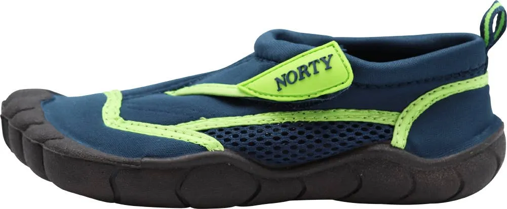 NORTY Boys 11-4 Navy Lime 2 Watershoe 39446K