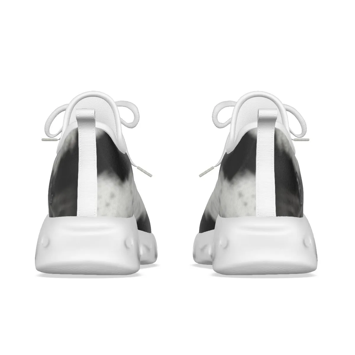 Officially Sexy Snow Leopard Print Collection Women's Light Sports Sneakers