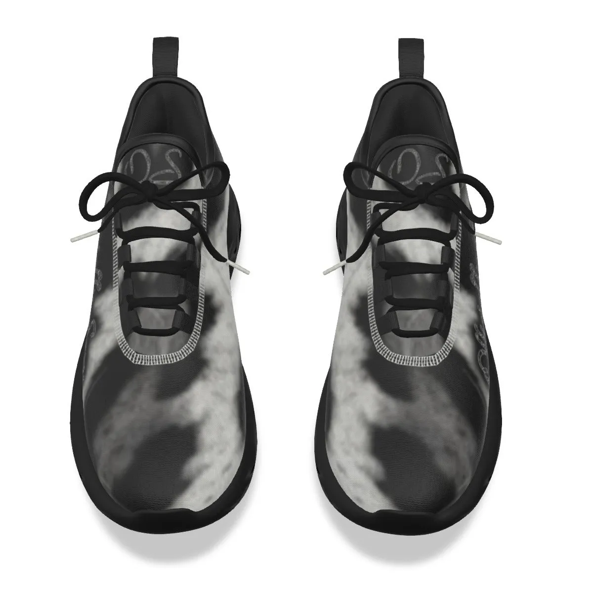 Officially Sexy Snow Leopard Print Collection Women's Light Sports Sneakers