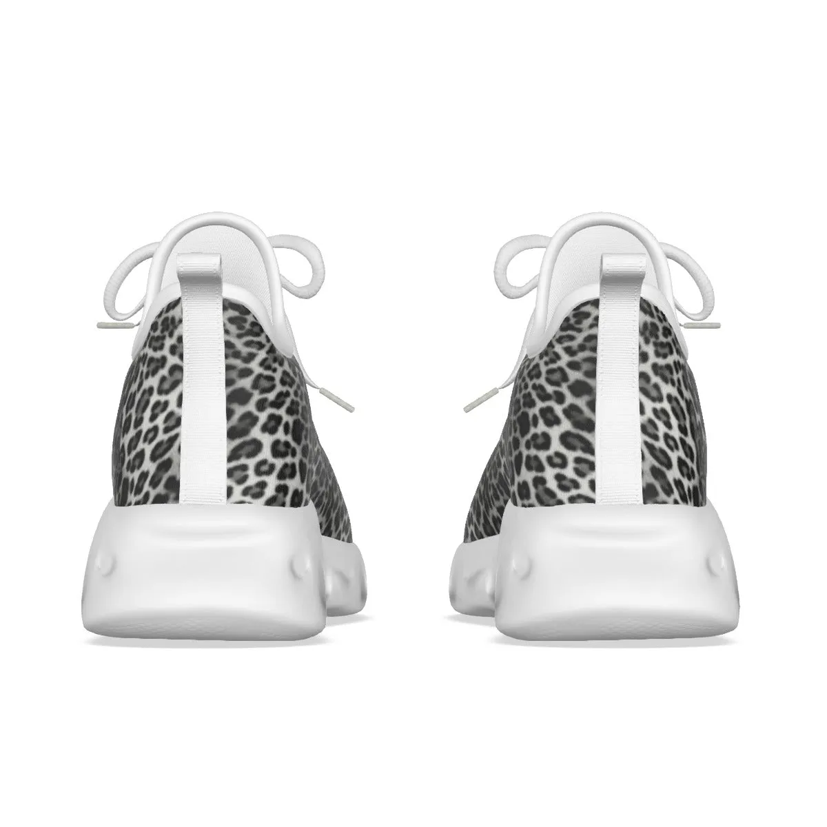 Officially Sexy Snow Leopard Print Collection Women's Light Sports Sneakers