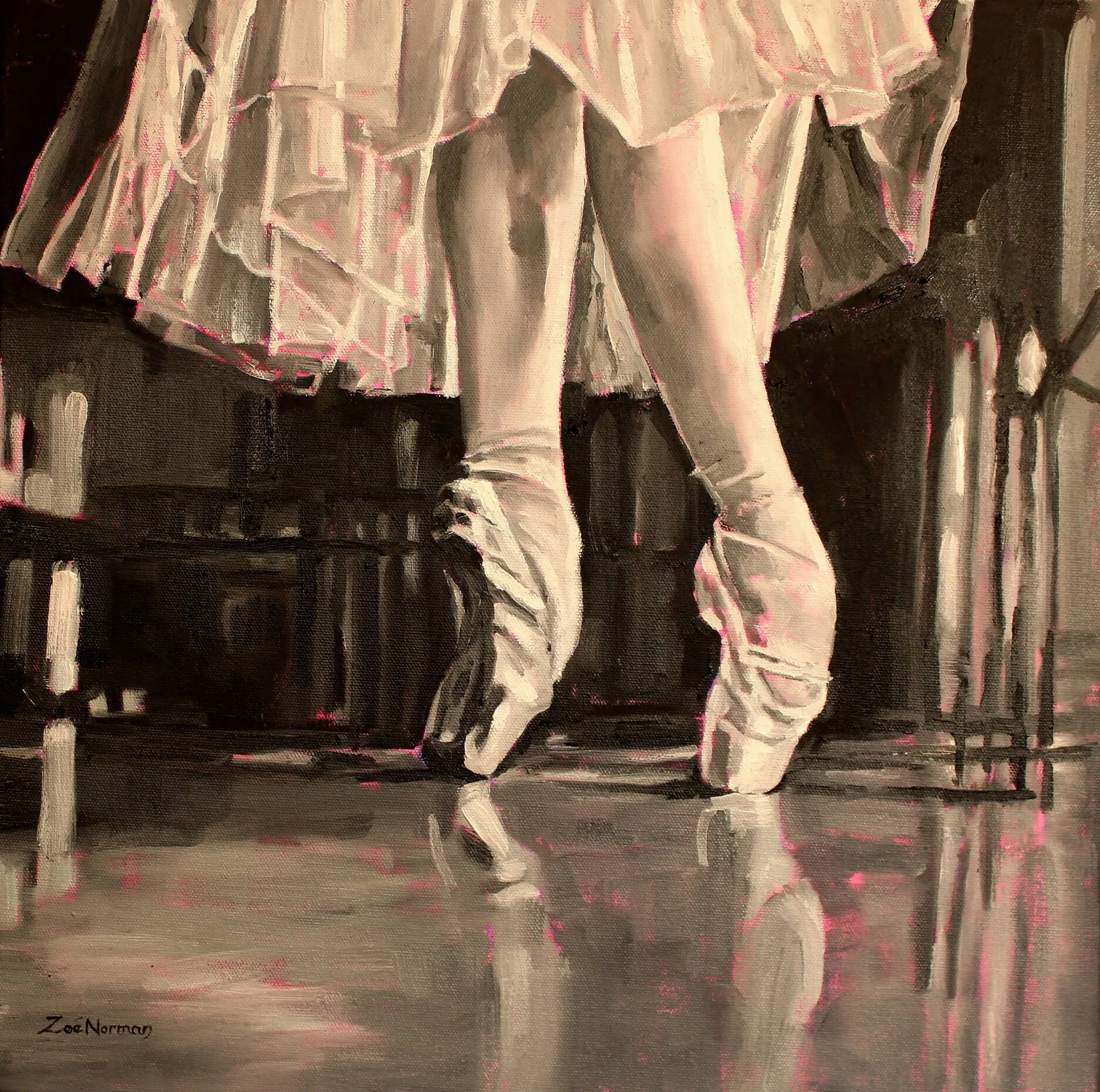 On Pointe - Print