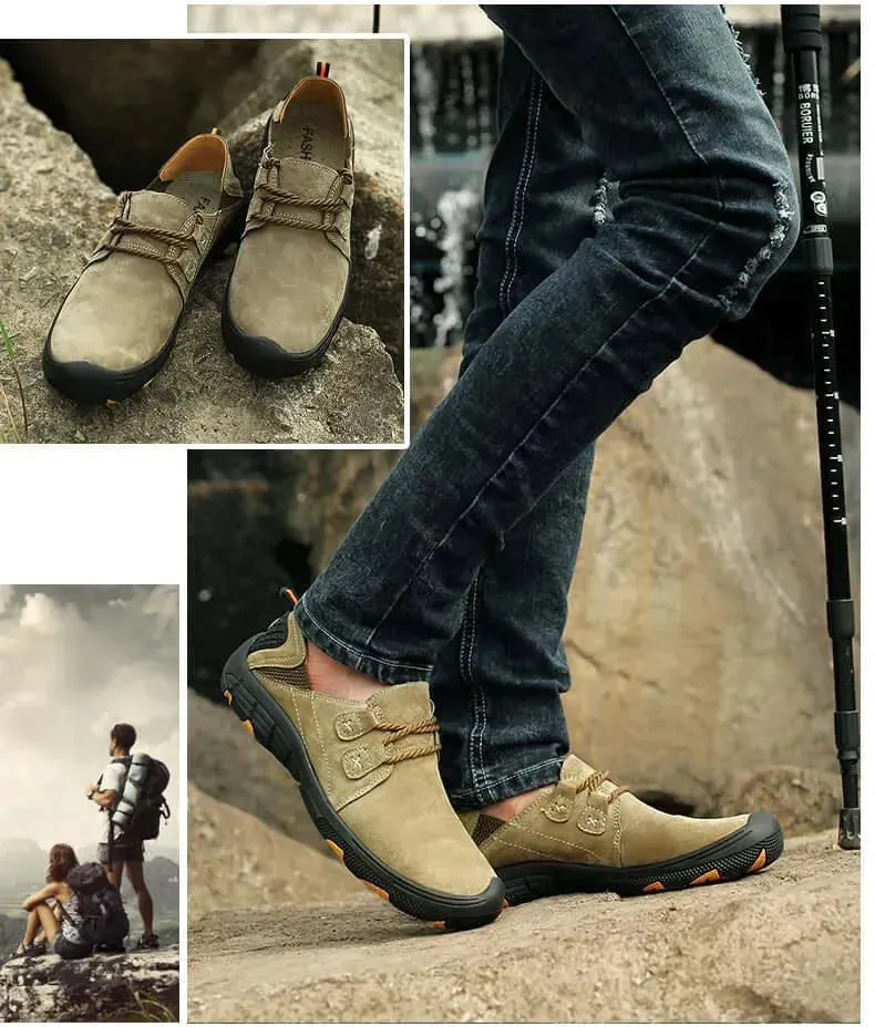 Onyx Casual Hiking Leather Shoes
