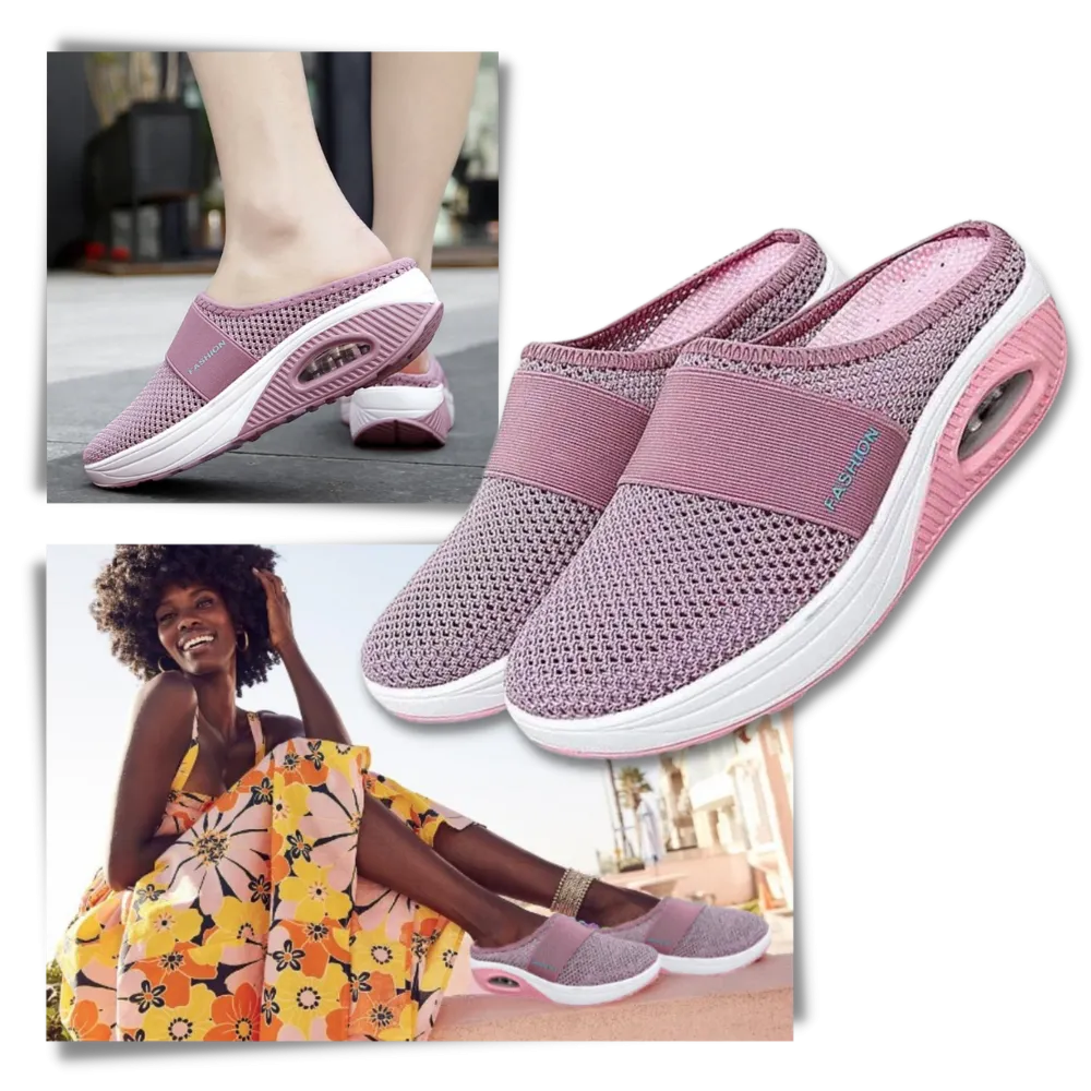 Orthopedic Slippers Shoes | Air-Cushion, Diabetic Orthopedic Support & Breathable Comfort Womens non slip clogs