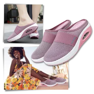 Orthopedic Slippers Shoes | Air-Cushion, Diabetic Orthopedic Support & Breathable Comfort Womens non slip clogs
