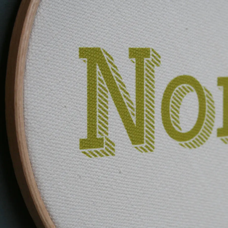Personalised Name Hoop