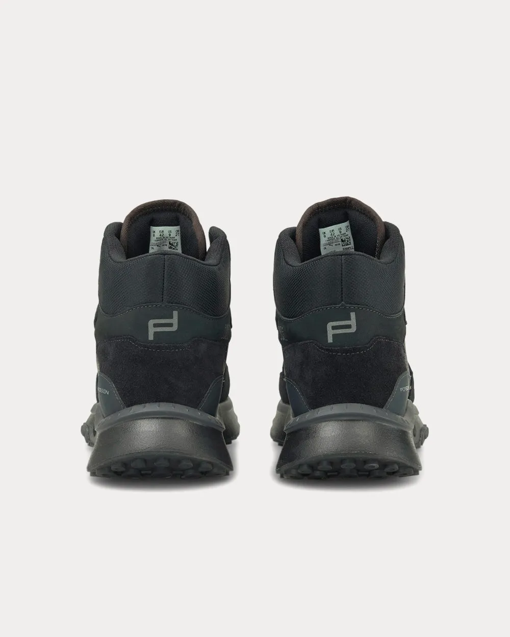 Porsche Design Wild Rider Winterised Jet Black High Top Sneakers