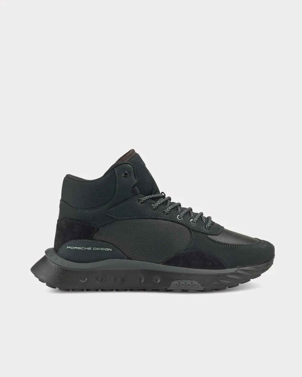 Porsche Design Wild Rider Winterised Jet Black High Top Sneakers