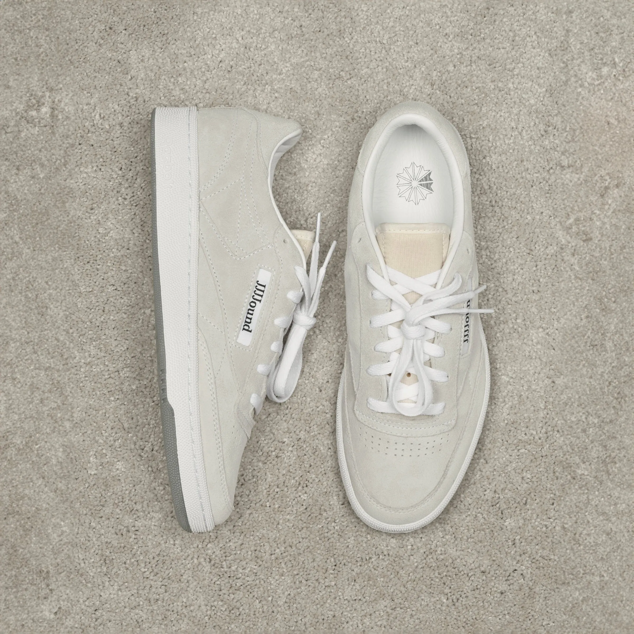 Reebok Footwear Men Reebok x JJJJound Club C 85 Shoes WHITE