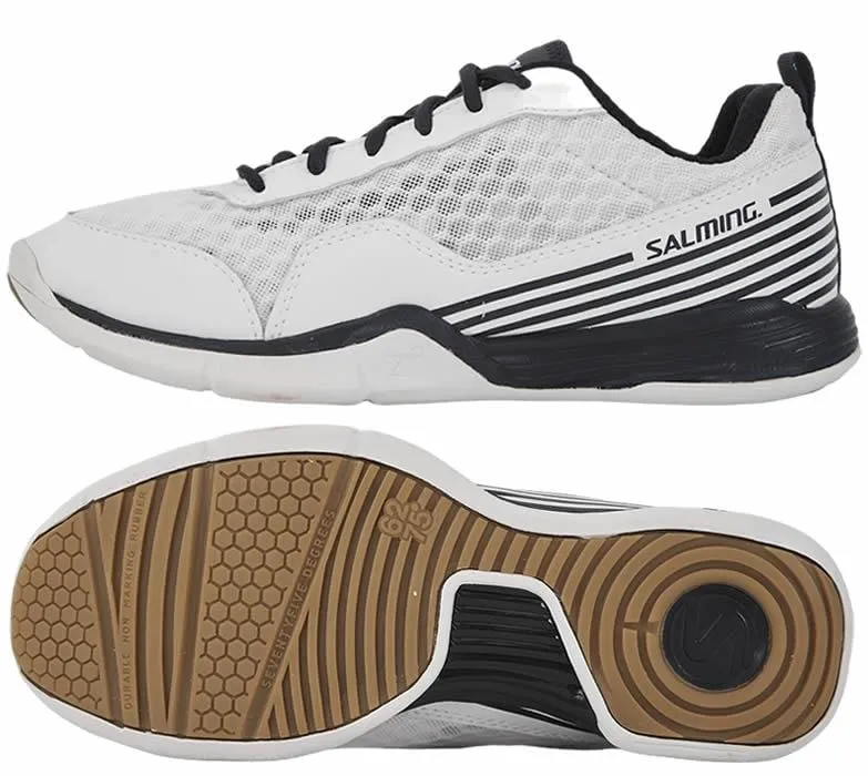Salming Viper SL Mens Badminton Shoes - White / Navy