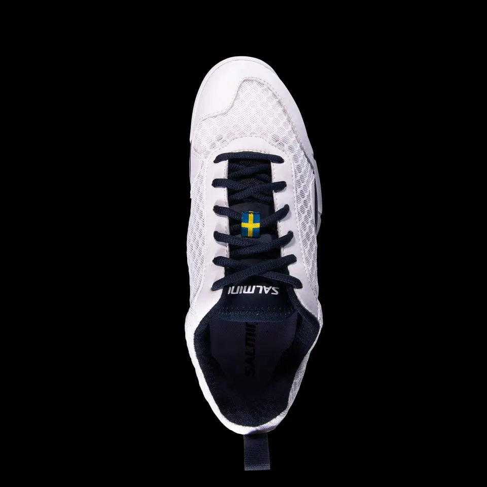 Salming Viper SL Mens Badminton Shoes - White / Navy