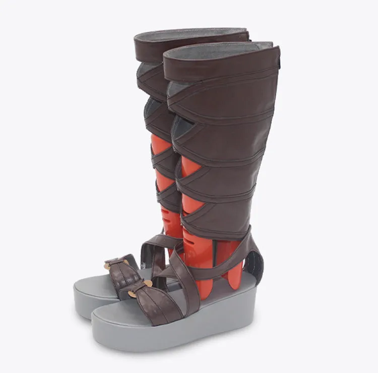 Senren * Banka Senren Banka Murasame Shoes Cosplay Boots